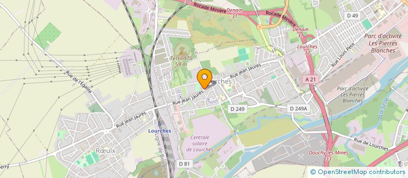 localisation de l'entreprise RASO  LOURCHES