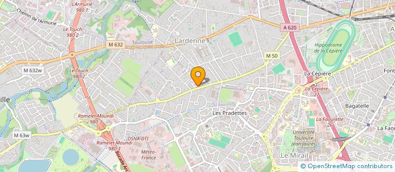 localisation de l'entreprise RASO SECURITE  TOULOUSE