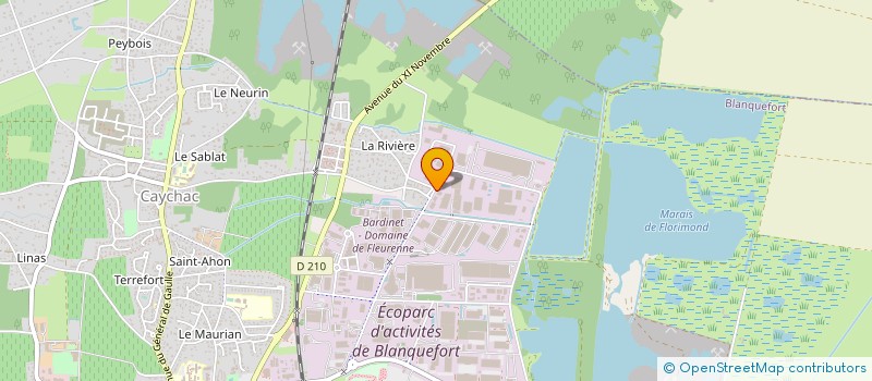 localisation de l'entreprise RASOIR SERVICE STRASBOURG à BLANQUEFORT