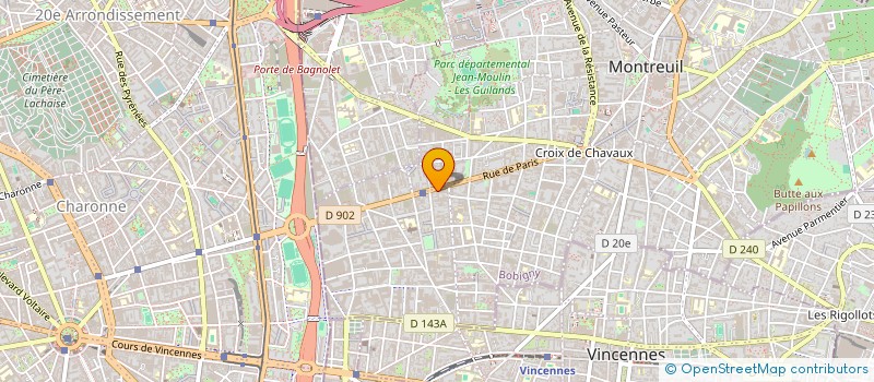 localisation de l'entreprise RASOOL AVOCAT  MONTREUIL