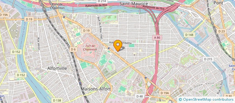 localisation de l'entreprise RASPAIL CONSULTING  MAISONS-ALFORT