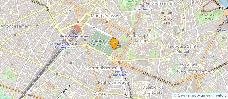 localisation de l'entreprise RASPAIL PHOTO à PARIS