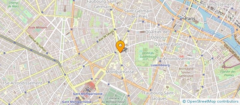 localisation de l'entreprise RASPAIL RANGEMENT à PARIS