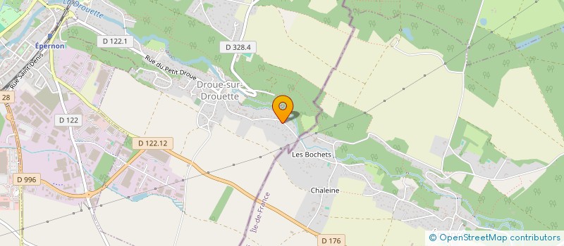 localisation de l'entreprise RASPAIL RB à DROUE-SUR-DROUETTE