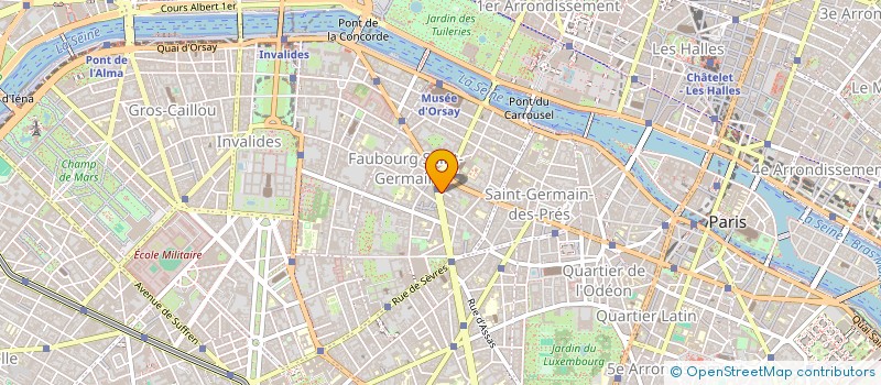 localisation de l'entreprise RASPAIL SCI  PARIS