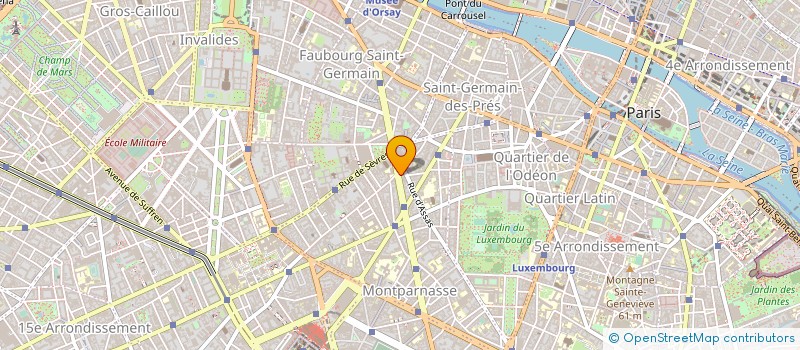 localisation de l'entreprise RASPAIL TAPIS à PARIS