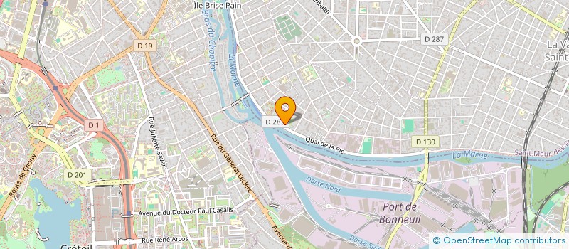 localisation de l'entreprise RASPBERRY CONSEIL à SAINT-MAUR-DES-FOSSES