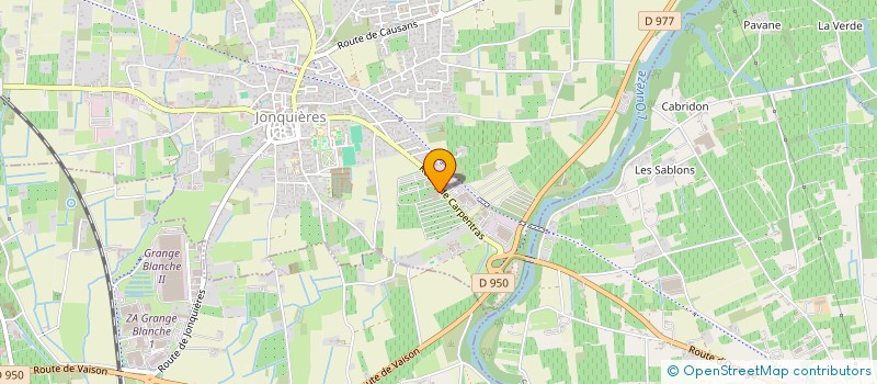 localisation de l'entreprise RASS ASSOC PERFECT PRATICI EXER LIBERAL  JONQUIERES