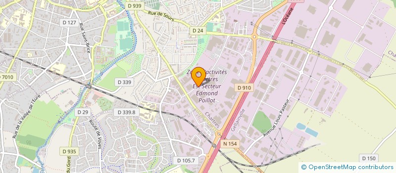 localisation de l'entreprise RASSANT INDUSTRIES à CHARTRES