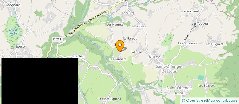 localisation de l'entreprise RASSAT JEAN PIERRE  SAINT-OFFENGE