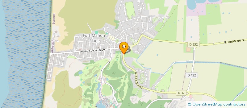 localisation de l'entreprise RASSE-HUET  FORT-MAHON-PLAGE