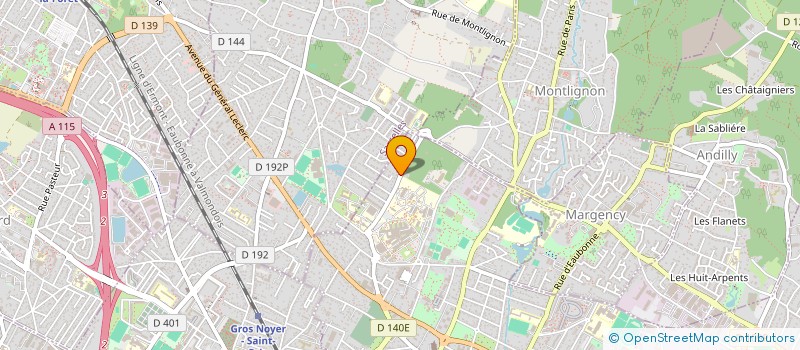 localisation de l'entreprise RASSEMBL DEMOCRAT ALGER POUR LA PAIX à EAUBONNE