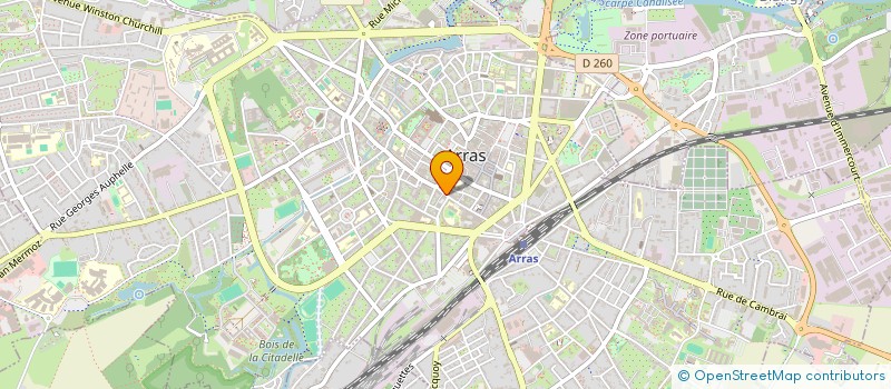 localisation de l'entreprise RASSEMBLEM POUR LA REPUBLIQUE à ARRAS