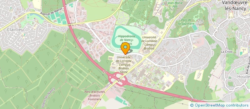 localisation de l'entreprise RASSEMBLEMENT AUTONOME UNIFIE LORRAIN DES INTERNES EN MEDECINE GENERALE  VANDUVRE-LES-NANCY