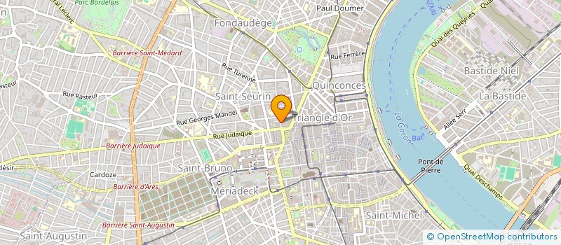 localisation de l'entreprise RASSEMBLEMENT CONTRE LE RACISME à BORDEAUX