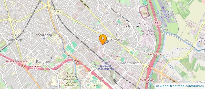 localisation de l'entreprise RASSEMBLEMENT DE PASSIONNE AUTOMOBILE à TOULOUSE