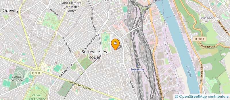 localisation de l'entreprise RASSEMBLEMENT DES SAINTS ELUS (RSE) à SOTTEVILLE-LES-ROUEN