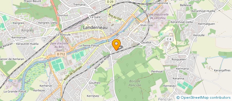 localisation de l'entreprise RASSEMBLEMENT PECHEURS AMAT LANDERNEAU à LANDERNEAU