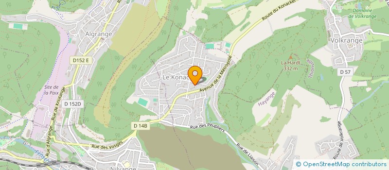 localisation de l'entreprise RASSEMBLEMENT POUR HAYANGE à HAYANGE