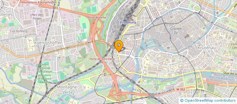 localisation de l'entreprise RASSEMBLEMENT POUR LA REPUBLIQUE à STRASBOURG