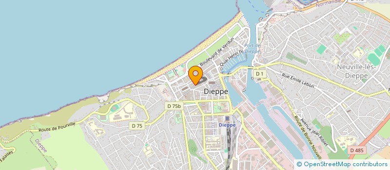 localisation de l'entreprise RASSEMBLEMENT POUR REPUBLIQUE à DIEPPE