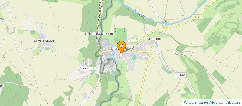 localisation de l'entreprise RASSEMBLEMENTS PASSIONNES AUTOMOBILES  BRAY-ET-LU