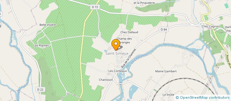 localisation de l'entreprise RASSO EN TERRES CHARENTAISES à CHATEAUNEUF-SUR-CHARENTE