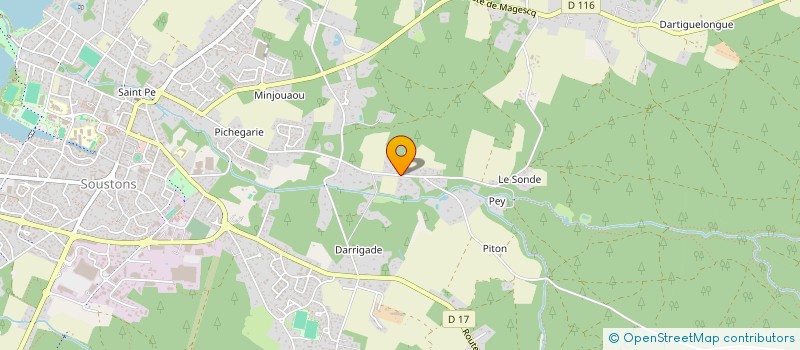 localisation de l'entreprise RASSOSUDWEST à SOUSTONS