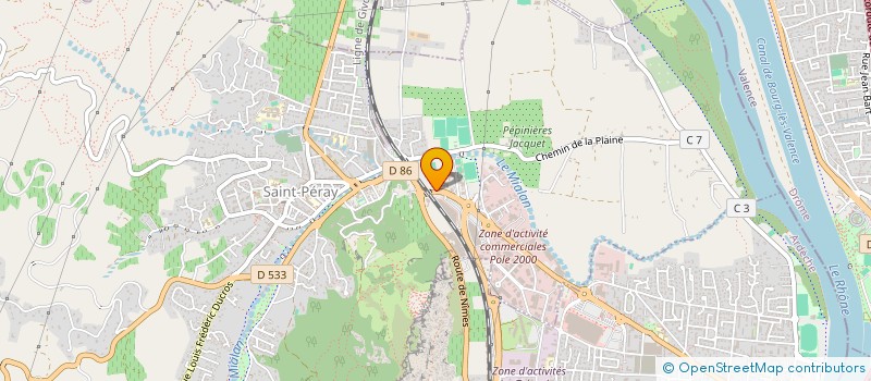 localisation de l'entreprise RASSURIMMO à SAINT-PERAY