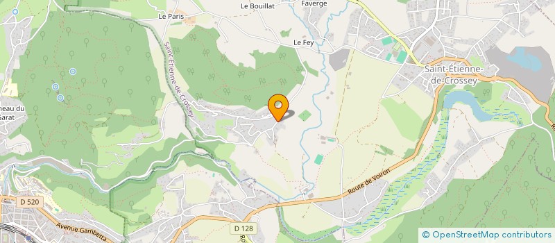 localisation de l'entreprise RASTELLO SAPORI à SAINT-ETIENNE-DE-CROSSEY