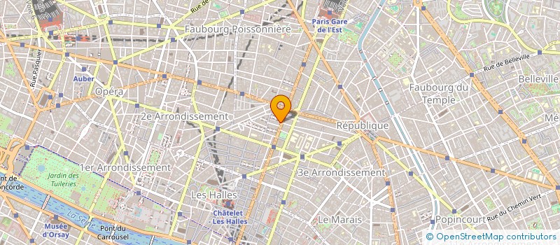 localisation de l'entreprise RASTER PUBLICATIONS à PARIS