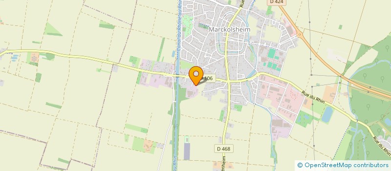 localisation de l'entreprise RASTETTER à MARCKOLSHEIM