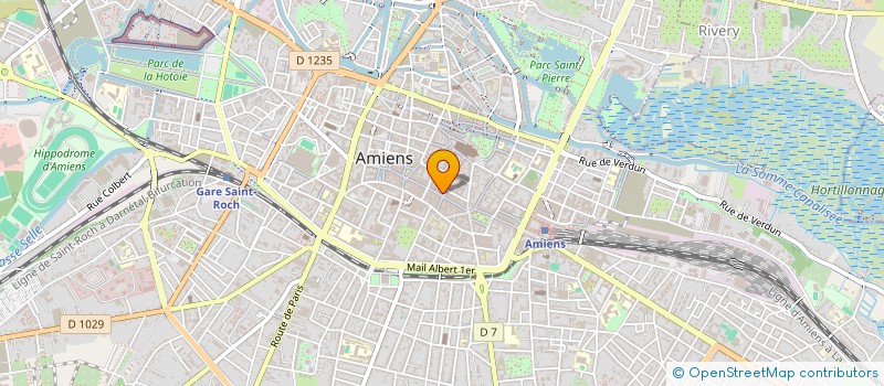 localisation de l'entreprise RASTIGNAC à AMIENS