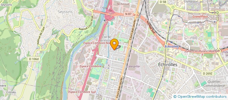 localisation de l'entreprise RASURETE à ECHIROLLES