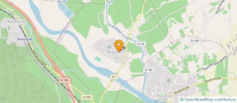 localisation de l'entreprise RASZUL PELENC  BRIGNON