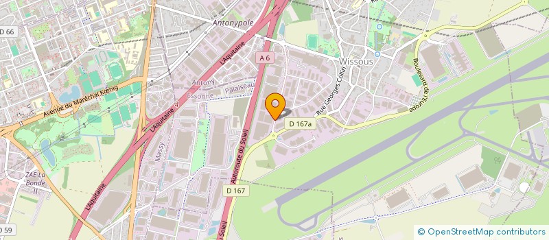 localisation de l'entreprise RAT MAXTERRE TEMPLIER à WISSOUS