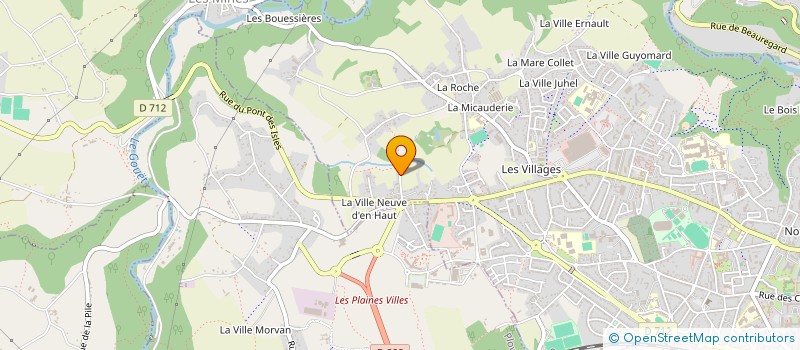 localisation de l'entreprise RAT'N ROLL à TREGUEUX