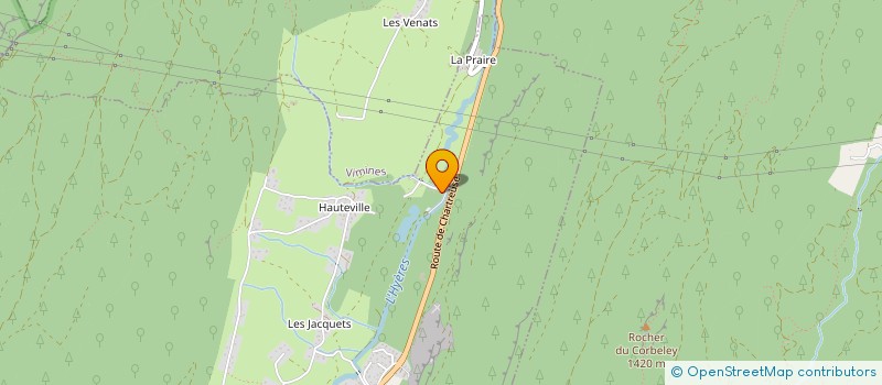 localisation de l'entreprise RAT PATRON JARDINS à SAINT-THIBAUD-DE-COUZ