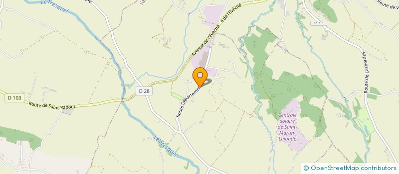 localisation de l'entreprise RATA  SAINT-MARTIN-LALANDE