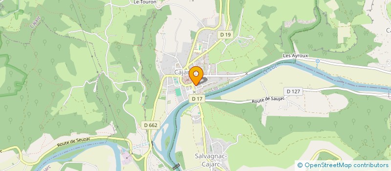 localisation de l'entreprise RATATOUILLE  CAJARC