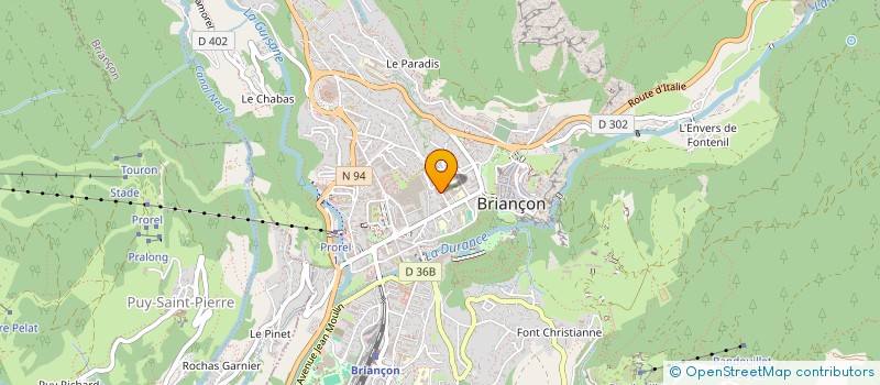 localisation de l'entreprise RATATOUILLE SARL à BRIANCON