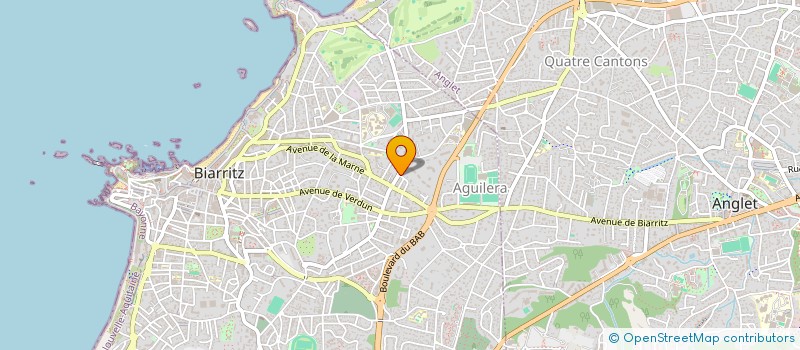 localisation de l'entreprise RATCHATHAWEE  BIARRITZ