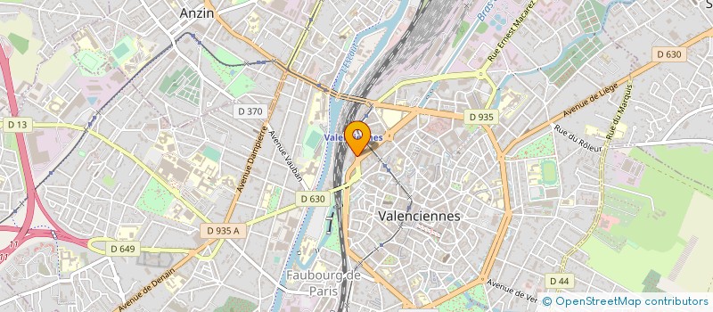 localisation de l'entreprise RATCHEL CONSTRUCTION  VALENCIENNES