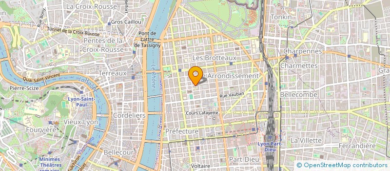 localisation de l'entreprise RATE A COMPANY à LYON