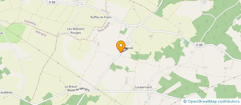 localisation de l'entreprise RATEAU ROBERT à SAINT-AIGNY