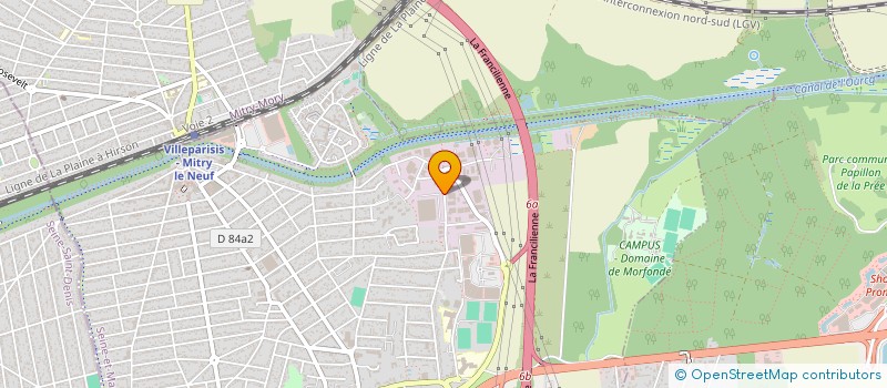 localisation de l'entreprise RATEL GROUP  VILLEPARISIS