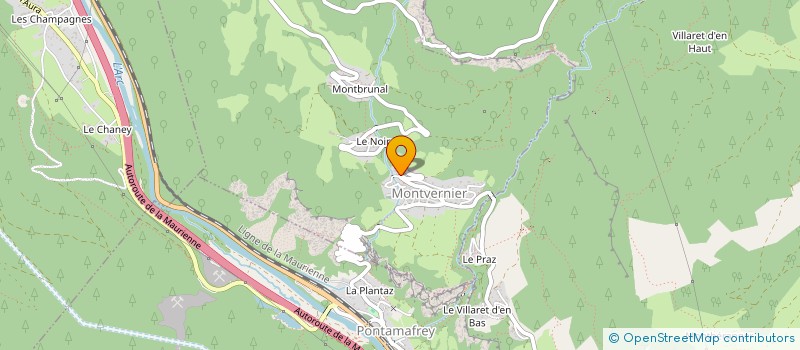 localisation de l'entreprise RATEL-SZYMONIAK  MONTVERNIER