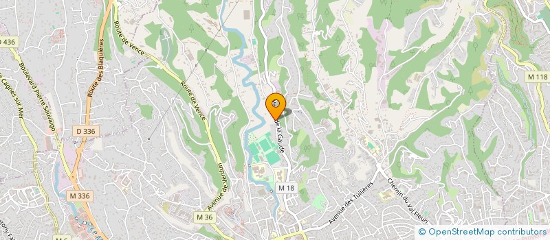 localisation de l'entreprise RATHAUX ALU SERVICE à CAGNES-SUR-MER