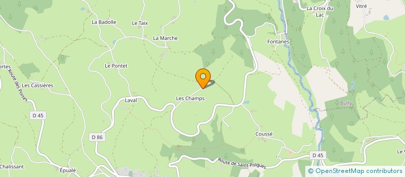 localisation de l'entreprise RATHIER  CREMEAUX