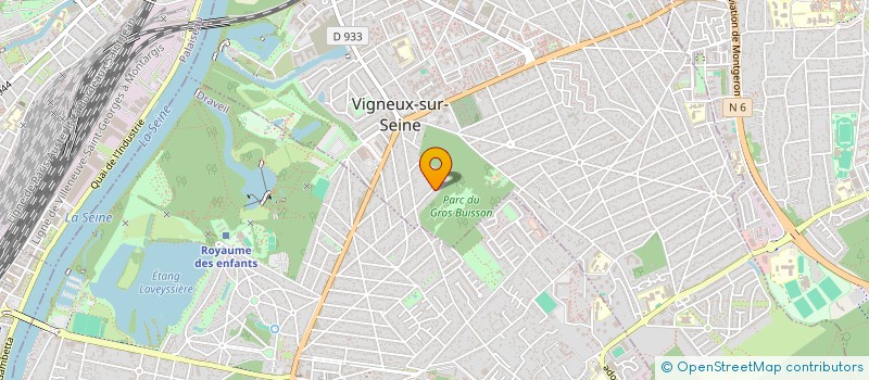 localisation de l'entreprise RATHIER IMMO à VIGNEUX-SUR-SEINE